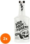 Dead Man's Fingers Set 2 x Rom cu Cocos Dead Mans Fingers 37.5% Alcool, 0.7 litri