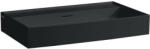 Laufen Kartell by Laufen túlfolyós mosdó 80x46 cm csaplyuk nélkül, matt fekete H8103367161091 (H8103367161091)