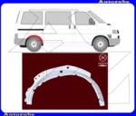 VW TRANSPORTER T4 1990.09-2003.03 /70/ Hátsó doblemez jobb (belső javítólemez) KLOKKERHOLM 9558552