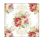 AMBIENTE Szalvéta 25x25cm 20db/csomag Sara cream, Sara krém (AMB.12515900)