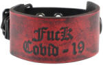 Leather & Steel Fashion Brăţară Fuck Covid-19 - LSF1