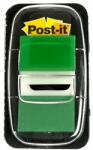 Post-it Oldaljelölő 3M Post-it 680-3 műanyag 25x43mm zöld (LPJ6803) - irodaszer