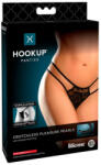 HOOKUP Plug - csipke alsó anál dildóval (fekete) (05463640000) - finomfust