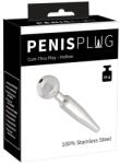  Penisplug Cum-Thru Play - üreges acél húgycsőtágító kúp (0, 5-1cm) (05347730000)