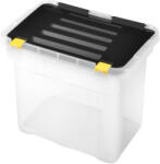 Heidrun Europlastic Heidrun Dragon Box átlátszó tároló 18L oldalnyíló (652)