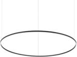 Ideal Lux Oracle Slim Round fekete LED függesztett lámpa (IDE-304458) LED 1 izzós IP20 (304458)