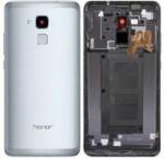 Huawei Honor 7 Lite Dual (NEM-L21) - Carcasă Baterie + Senzor Ampentruntă (Silver), Silver