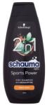 Schwarzkopf Schauma Men Sports Power 2In1 Shampoo șampon 400 ml pentru bărbați