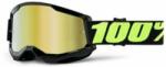 100% - Strata 2 Usa Szemüveg - Fekete - Arany Tükrös Plexivel