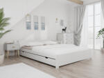  IKAROS ágy 140 x 200 cm, fehér Ágyrács: Lamellás ágyrács, Matrac: Coco Maxi 20 cm matrac