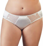 Cottelli Collection Plus size bugyi White Flowers, XXXXL