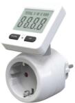 UltraTech Digitális fogyasztásmérő és költségszámoló dugalj, UT-PM164 (UT-PM164)