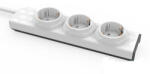 allocacoc PowerCube Power Strip 3 Plug 1 m Switch (10250/PSMDDE)