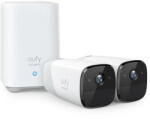 eufy Kit supraveghere video eufyCam 2 Pro Security wireless, Rezolutie 2K, IP67, Nightvision, 2 camere video (T88513D1)