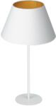 Luminex Asztali lámpa ARDEN 1xE27/60W/230V á. 30 cm fehér/arany 3458 (LU3458)