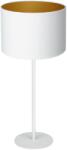 Luminex Asztali lámpa ARDEN 1xE27/60W/230V á. 25 cm fehér/arany 3452 (LU3452)
