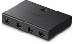 Ugreen USB-A 2.0 4 In 1 Out Sharing KVM Switcher Black (30346)