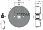 TEXTAR Tambur frana TEXTAR 94041400 (94041400) - automobilus