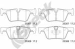 BRECK set placute frana, frana disc BRECK 25307 00 704 00 (25307 00 704 00)