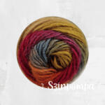 Ormo Nako Vals Multicolor - Bordó és zöldárnyalatú