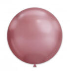 Balloons4party Set 2 baloane latex chrome roz 38 cm