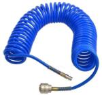 TROY Furtun aer comprimat spiralat cu cupla rapida Troy 18608, 7.5 m, 5 mm (T18608)