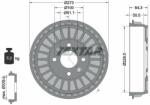 TEXTAR Tambur frana TEXTAR 94046100 (94046100) - automobilus