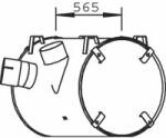 DINEX Toba esapamet intermediara DINEX 51304 (51304) - automobilus