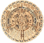 Wood Trick Puzzle 3D Calendar Maya, 73 piese, lemn