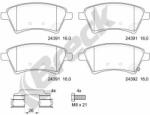 BRECK set placute frana, frana disc BRECK 24391 00 701 00 (24391 00 701 00)