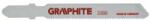 Graphite Dekopír Fűrészlap Fémhez "T" Z21 75/1.2mm (2db) (57H767)