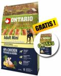 ONTARIO Adult Mini Chicken & Potatoes 6,5+0,75 kg