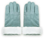Hurtel Manusi Touchscreen, Cu Blana, Winter Gloves, Albastru
