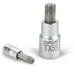 Fortum bitdugófej, torx, 1/2", 61CrV5/S2, mattkróm; TX40, 55mm (4700724) (4700724)