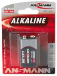 ANSMANN 09887 6LR61 9V-Block RED baterie alcalina 9V bl1 (AN037) Baterii de unica folosinta