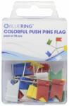 BlueRing Térképtű zászlós 25 db/doboz, bluering® (247379) - pepita