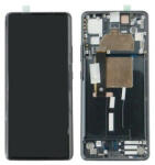 Motorola Edge 30 Fusion Előlap Keret+LCD Kijelző+Érintőpanel, Fekete (5D68C21527) Service Pack