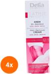 Delia Set 4 x Crema Depilatoare Satine Total Effect, 100 ml (ROC-4xDEM000527)