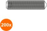 Schaefer-Peters Set 200 x Stift Filetat Locas Inbus Varf 914 Inox A2-M4 x 4 (COR-200X0914244S)