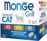 Monge Grill macska tasak MP steril 12x85g