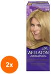 Wella Set 2 x Vopsea de Par Permanenta Wella Wellaton Intense Color Creme 9/1 Blond Cenusiu Deschis Special, 110 ml