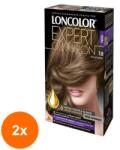 LONCOLOR Set 2 x Vopsea de Par Permanenta Loncolor Expert Oil Fusion 7.0 Blond Mediu, 100 ml