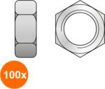 Schaefer-Peters Set 100 x Piulita Hexagonala 934 Inox A4 M8 (COR-100X093448S)