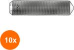 Schaefer-Peters Set 10 x Stift Filetat cu Locas Inbus si Varf DIN 914 Inox A2, M12 x 35 (COR-10X091421235S)