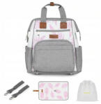 Skiddou Rucsac multifunctional mamici Astrid, Skiddou, Keep pink, Roz (sk_2080013) - esell
