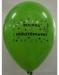  Léggömb 26cm-es 6db/csomag Happy Birthday felirattal (11143500)