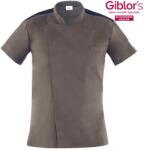 Giblor's THIAGO szakácskabát - barnás szürke (22P08G640)