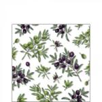 Ambiente Olives All Over papírszalvéta 25x25cm, 20db-os