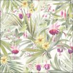 Ambiente Exotic Leaves papírszalvéta 33x33cm, 20db-os
