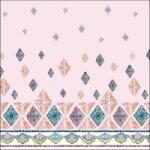 Ambiente Diamonds Rose papírszalvéta 33x33cm, 20db-os